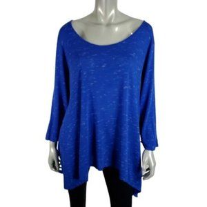 Ing‎ Womens Top Plus Size 3X Space Dye A-Line Tunic